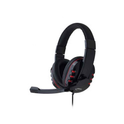 Gembird Casque de jeu avec contrôle du volume. noir brillant - GHS-402 (Noir)