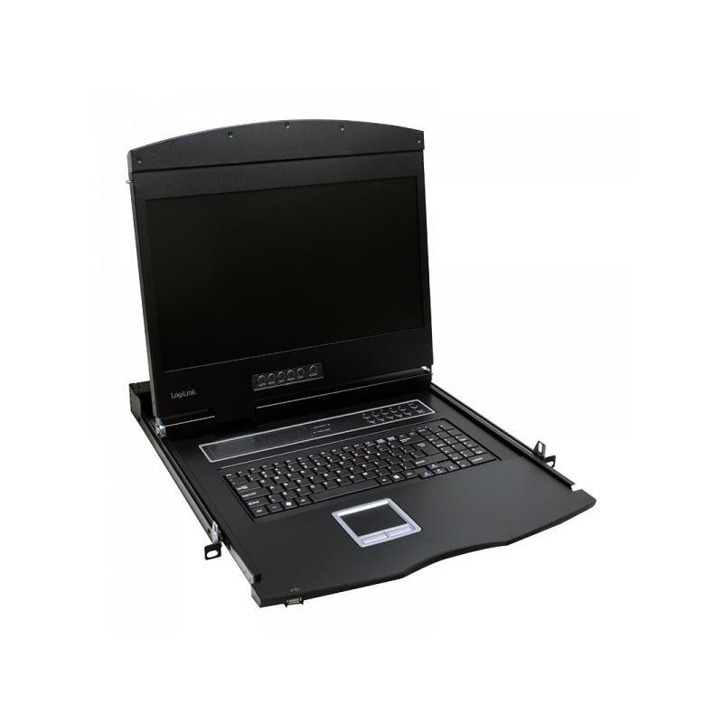 Console KVM LCD 19 Logilink avec écran et clavier QWERTZ TFT 19 LC902GE Console KVM LCD 19 Logilink avec écran et clavier QWERTZ TFT 19 LC902GE
