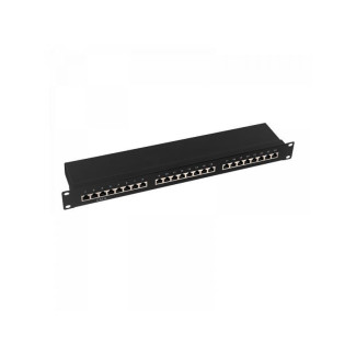 Panneau de brassage Logilink 19 Cat.6 STP 24 ports EconLine NP0055 (Noir)