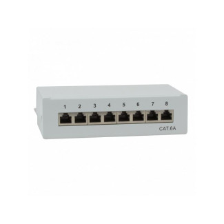 Panneau de brassage Logilink Cat.6A STP 8 ports NP0018 (Gris)