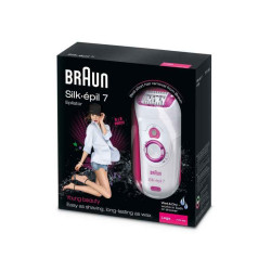 BRAUN Épilateur Silk-épil 7175 - Rasage sec et humide