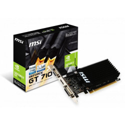 Carte graphique MSI GeForce GT 710 2Go GDDR3 V809-2000R