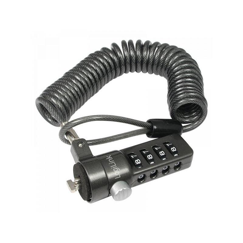 Verrou antivol pour ordinateur portable Logilink. noir (NBS004) Verrou antivol pour ordinateur portable Logilink. noir (NBS004)