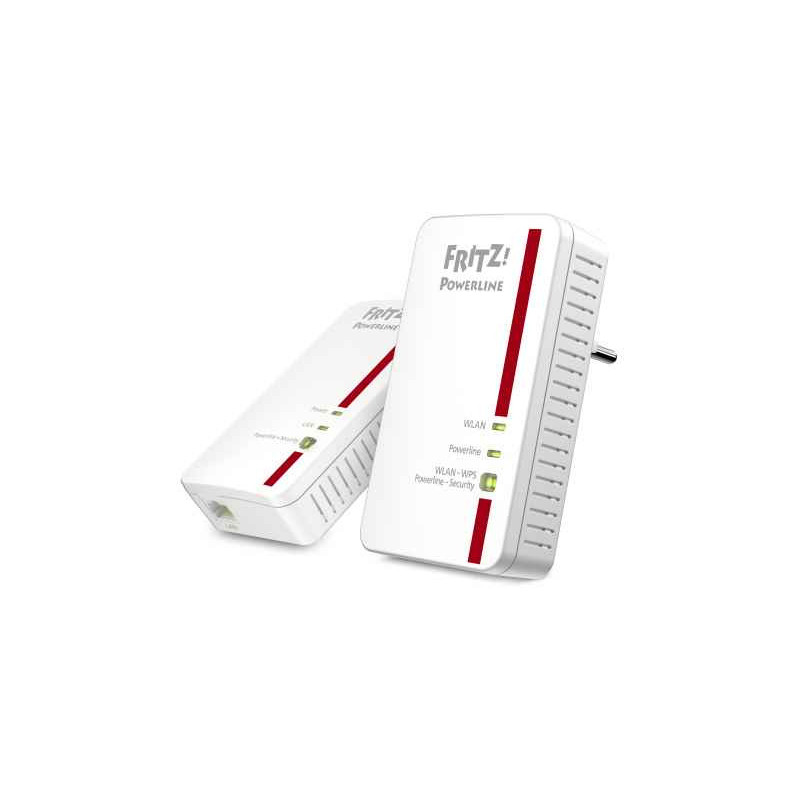 AVM FRITZ!Powerline 1240E WLAN 1200Mbit/s Ethernet/LAN Wifi Blanc 20002745 AVM FRITZ!Powerline 1240E WLAN 1200Mbit/s Ethernet/LAN Wifi Blanc 20002745