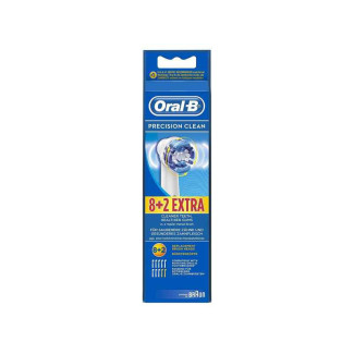 Oral-B Pack de 8+ 2 brossettes de rechange Precision Clean