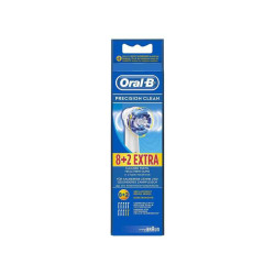 Oral-B Pack de 8+ 2 brossettes de rechange Precision Clean