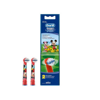 Oral-B Pack de 2 brossettes de remplacement Stages Power Cars & Avions EB10k 2
