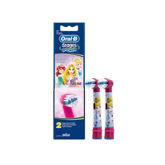Oral-B Pack de 2 brossettes de remplacement Stages Power Princess EB10k