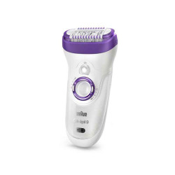 BRAUN Epilateur + brosse nettoyante pour le visage Silk-épil 9-579 Wet & Dry