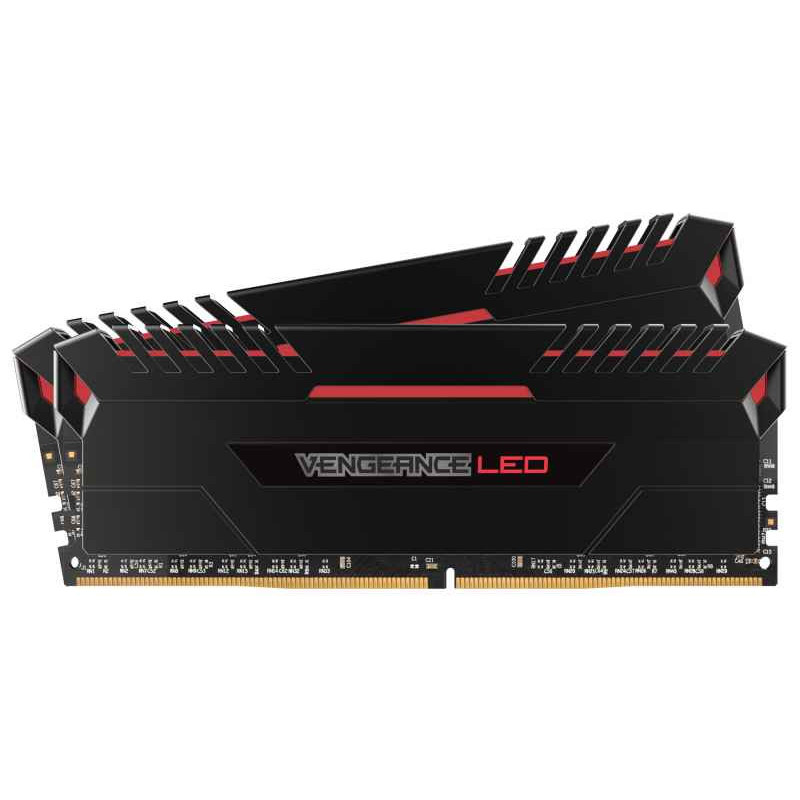Module de mémoire Corsair Vengeance LED 2x16GB DDR4-3000 32Go 3000MHz CMU32GX4M2C3000C15R Module de mémoire Corsair Vengeance LED 2x16GB DDR4-3000 32Go 3000MHz CMU32GX4M2C3000C15R
