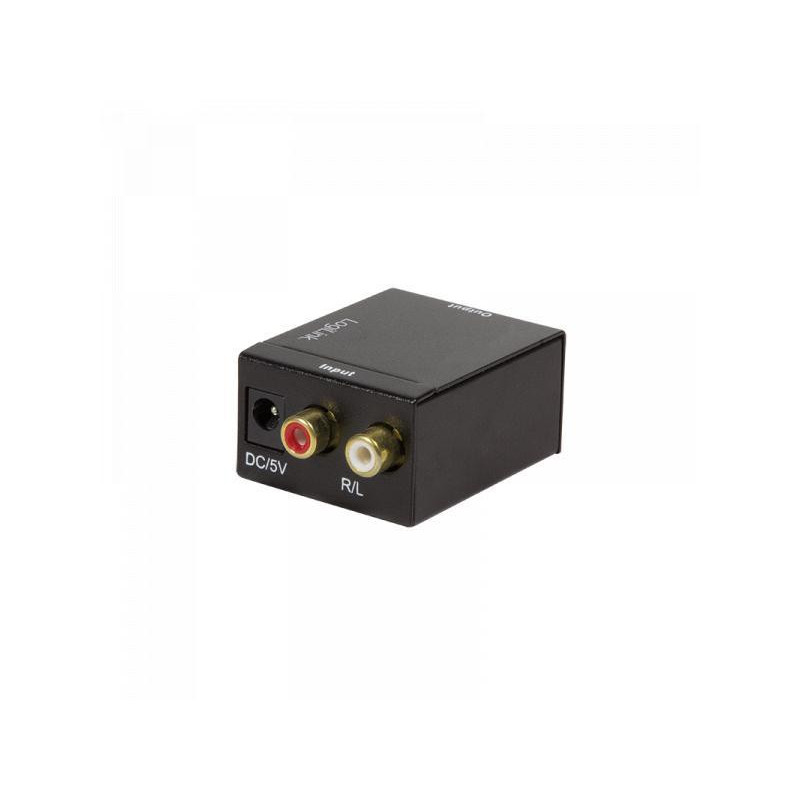 Convertisseur audio analogique vers numérique coaxial L/R Toslink (CA0102) Convertisseur audio analogique vers numérique coaxial L/R Toslink (CA0102)