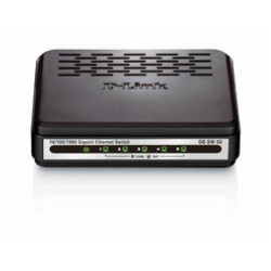 D-Link Noir - Switch - Copper Wire 1 Gbps - External GO-SW-5G/E