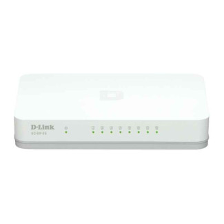 D-Link non géré Gigabit Ethernet (10/100/1000) Blanc commutateur réseau GO-SW-8G/E