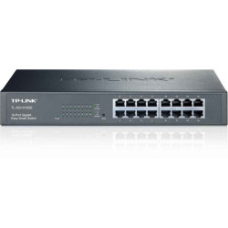Commutateur de réseau géré TP-LINK L2 Gigabit Ethernet (10/100/1000) TL-SG10 (Noir)
