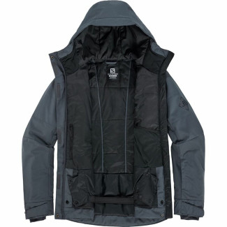 Chaqueta de Esquí Salomon Snow Rebel Mujer Gris