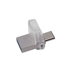 Kingston DataTraveler microDuo 3C Argent lecteur USB flash DTDUO3C/128GB