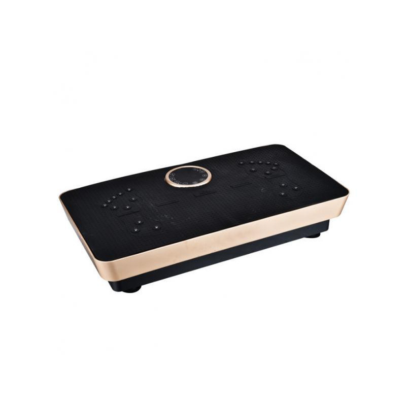 Plateau vibrant Fitness Body Magnetic Therapy + avec musique 73cm (Noir-Or) Plateau vibrant Fitness Body Magnetic Therapy + avec musique 73cm (Noir-Or)