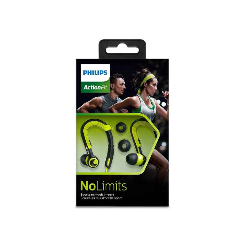 Philips Écouteurs intra auriculaires Action Fit NoLimits  SHQ3400CL