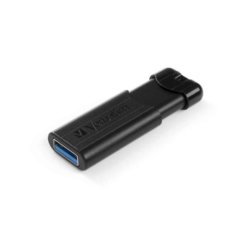 Verbatim USB Stick Pin Strip 128GB Black (49319) - 3.0