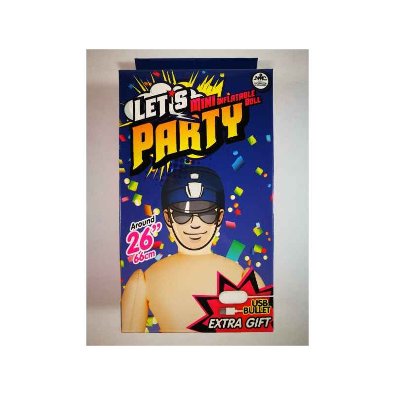 LET\'S PARTY MINI DOLL. EDDIE. AU LET\'S PARTY MINI DOLL. EDDIE. AU