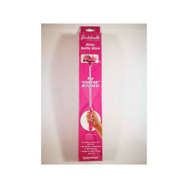 BACHELORETTE PARTY FAVORS DICKY SELFIE STICK. PINK BACHELORETTE PARTY FAVORS DICKY SELFIE STICK. PINK