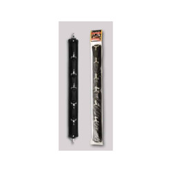 LEATHER SPREADER BAR. SPREITZER MIT CLIPHAKEN. 60CM