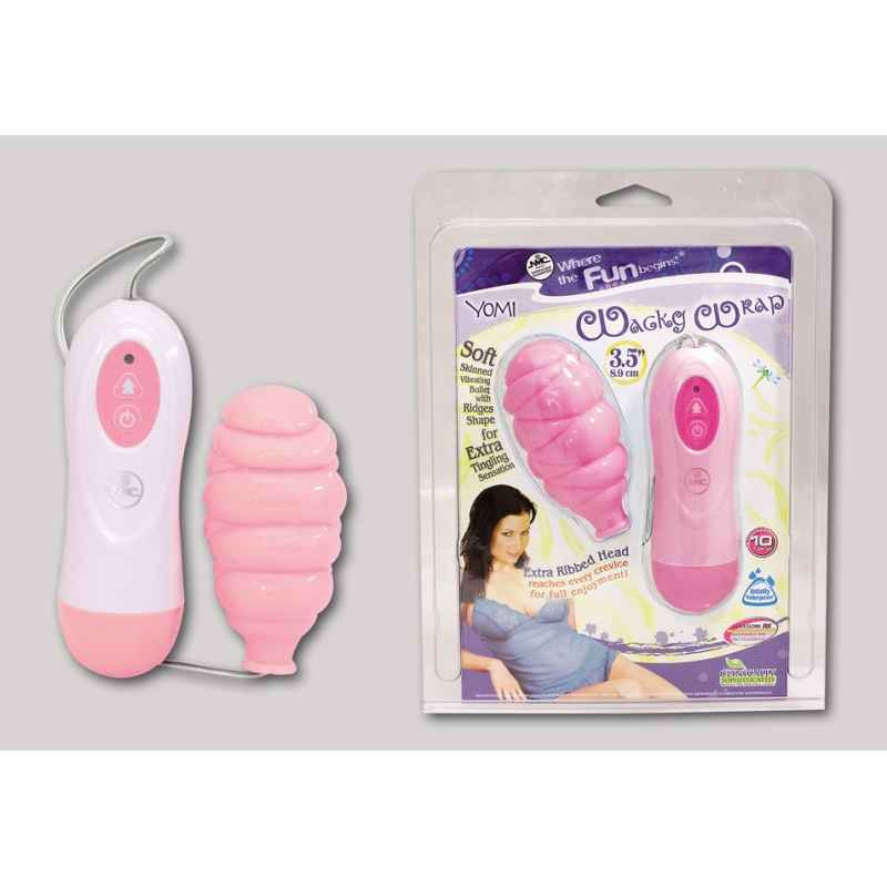 WACKY WRAP VIBRO BULLET. 10 FUNKTIONEN. PINK. 8. 9CM WACKY WRAP VIBRO BULLET. 10 FUNKTIONEN. PINK. 8. 9CM