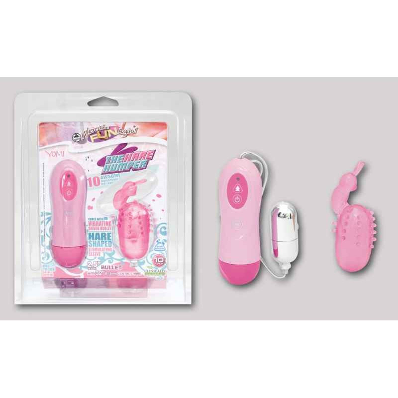 THE HARE HUMPER. 10 FUNKTION EGG & RABBIT SLEEVE. PINK THE HARE HUMPER. 10 FUNKTION EGG & RABBIT SLEEVE. PINK