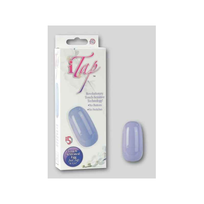 i TAP EGG. 5 FUNKTIONEN EI. BERÜHRUNGSAKTIV. LAVENDER. 7. 5X4CM i TAP EGG. 5 FUNKTIONEN EI. BERÜHRUNGSAKTIV. LAVENDER. 7. 5X4CM
