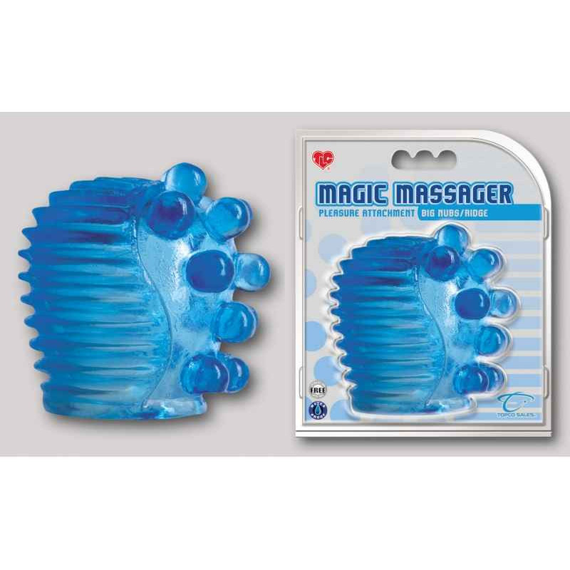 MAGIC MASSAGER PLEASURE ATTACHMENTS. BIG NUBS/RIDGE. BLAU MAGIC MASSAGER PLEASURE ATTACHMENTS. BIG NUBS/RIDGE. BLAU