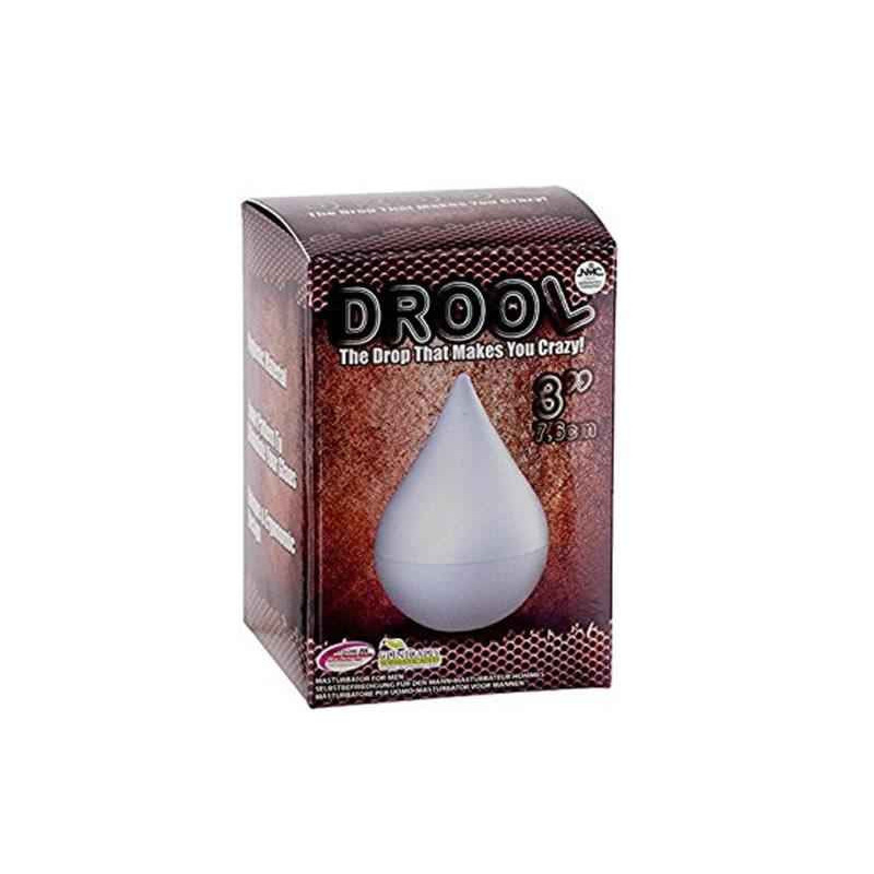 DROOL MINI 3ZOLL MASTURBATOR. TPR. CLEAR. 7. 6CM DROOL MINI 3ZOLL MASTURBATOR. TPR. CLEAR. 7. 6CM