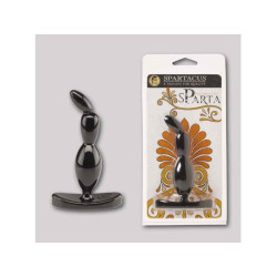 SPARTA ELASTOMER PLUG. PROSTATEOR G-SPOT STIMULATION. SCHWARZ