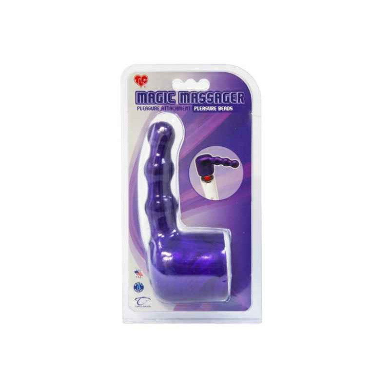 MAGIC MASSAGER PLEASURE ATTACHMENTS. PLEASURE BEADS. LILA MAGIC MASSAGER PLEASURE ATTACHMENTS. PLEASURE BEADS. LILA