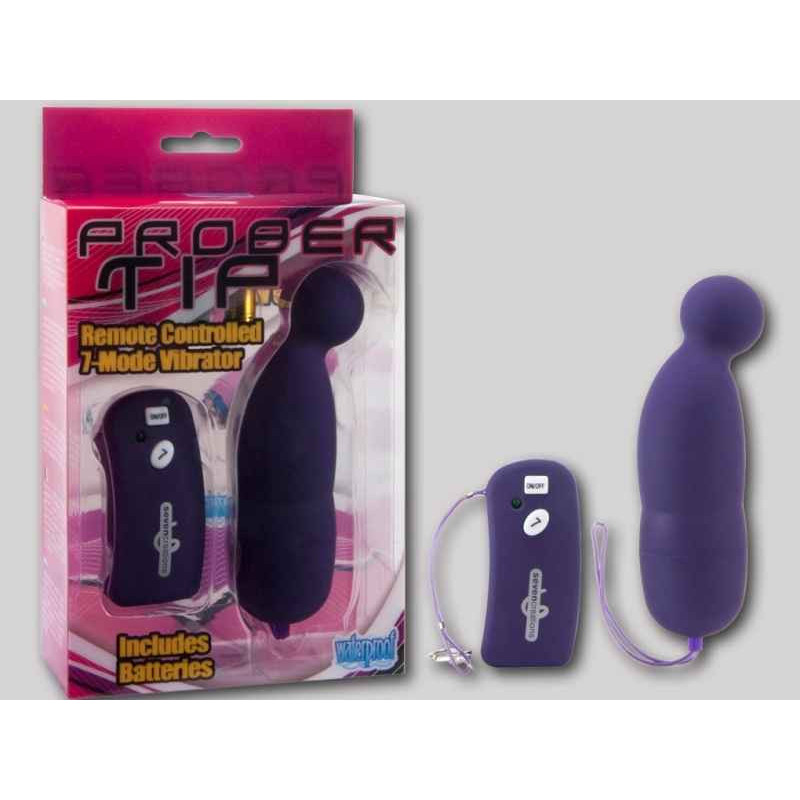 PROBER TIP REMOTE CONTROLLED. FERNBEDIENUNG. 7FUNKT. VIBE. LILA PROBER TIP REMOTE CONTROLLED. FERNBEDIENUNG. 7FUNKT. VIBE. LILA
