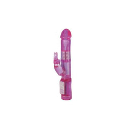 EXOTIK RABBIT PEARL VIBE. HASEN CLIT STIMULATOR. LAVENDER. 15CM