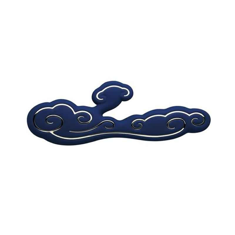 SKY ALTO. WASSERF. . DUAL STIMULATION. 7FUNKT. . USB. SILIKON. BLAU
