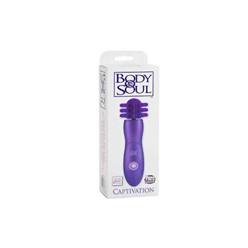 BODY & SOUL CAPTIVATION MASSAGER. ROTIEREND. SILIKON. LILA. 19CM BODY & SOUL CAPTIVATION MASSAGER. ROTIEREND. SILIKON. LILA. 19CM