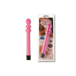 FLIRT VIBE. RUBBER COTED. PINK. 18CM