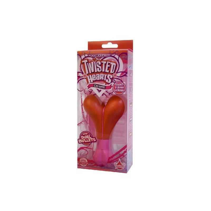 TWISTED HEARTS TRUE HEART VIBE. WASSERFEST. 2 MOTOREN. PINK/ROT TWISTED HEARTS TRUE HEART VIBE. WASSERFEST. 2 MOTOREN. PINK/ROT