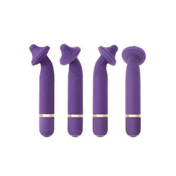 WONDERLAND MYSTICAL MUSHR0OM. 10 FUNCT. MASSAGER. LILA. 13. 5CM