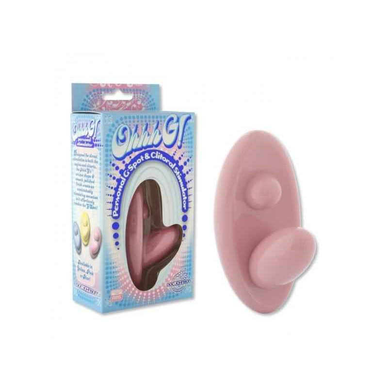 OHHH G! MASSAGER. VIBRO. MIT 5CM PLUG. PINK. 10CM