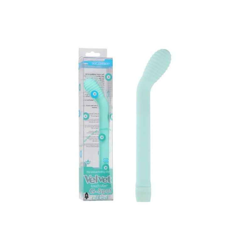 VELVET TOUCH G-SPOT VIBE. WASSERFEST. RIBBED. MINT. 15. 8CM VELVET TOUCH G-SPOT VIBE. WASSERFEST. RIBBED. MINT. 15. 8CM