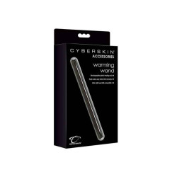 WARMING WAND CYBER ACCESSORIE. WÄRMT JEDEN STROKER. USB. SILBER