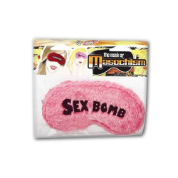 THE MASK OF MASOCHISM ZOLLSEX BOMBZOLL. FLAUSCHIGE AUGENMASKE. PINK