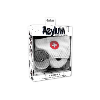 ASYLUM PLAY DOCTOR KIT. 3ER SET. WEISS