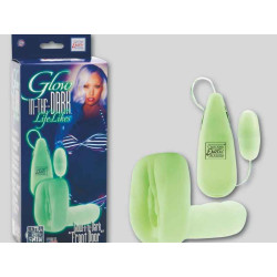 GLOW-IN-THE-DARK LIFE-LIKES. FRONT DOOR VAGINA. VIBRO BULLET