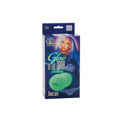 GLOW-IN-THE-DARK STROKERS. GLOW LIPS. MUND