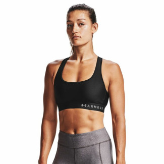 Soutien-gorge de Sport Under Armour Mid Crossback Noir