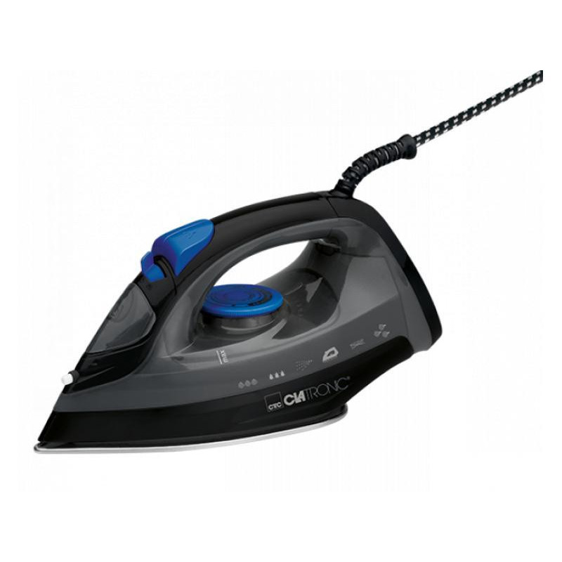 Fer à vapeur 1800W Clatronic DB 3703 Noir-Bleu