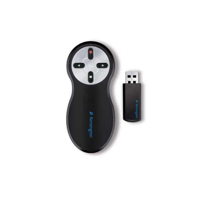 Kensington Télécommande de présentation sans fil à laser rouge 33374EU Kensington Télécommande de présentation sans fil à laser rouge 33374EU